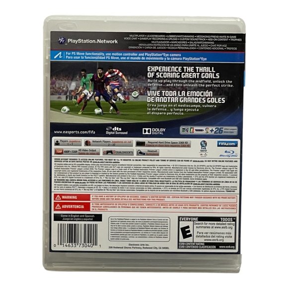 Electronic Arts FIFA Soccer 2014 - Sony PlayStation 3 - Video Game - Pre-Owned - Picture 2 of 4
